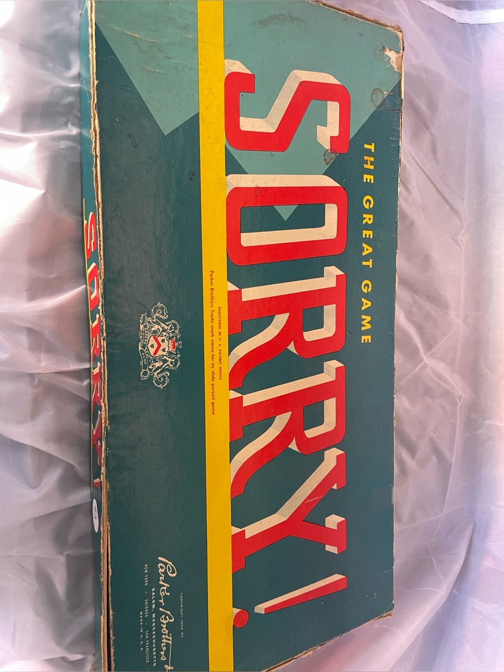 Sorry! Board Game – Teal and Red